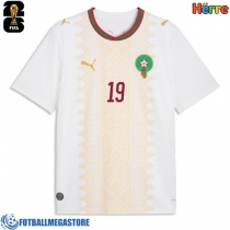 Fotballdrakt Herre Marokko Youssef En-Nesyri #19 Bortedrakt VM 2026 Kortermet